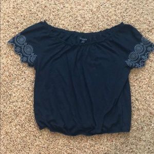 off the shoulder top